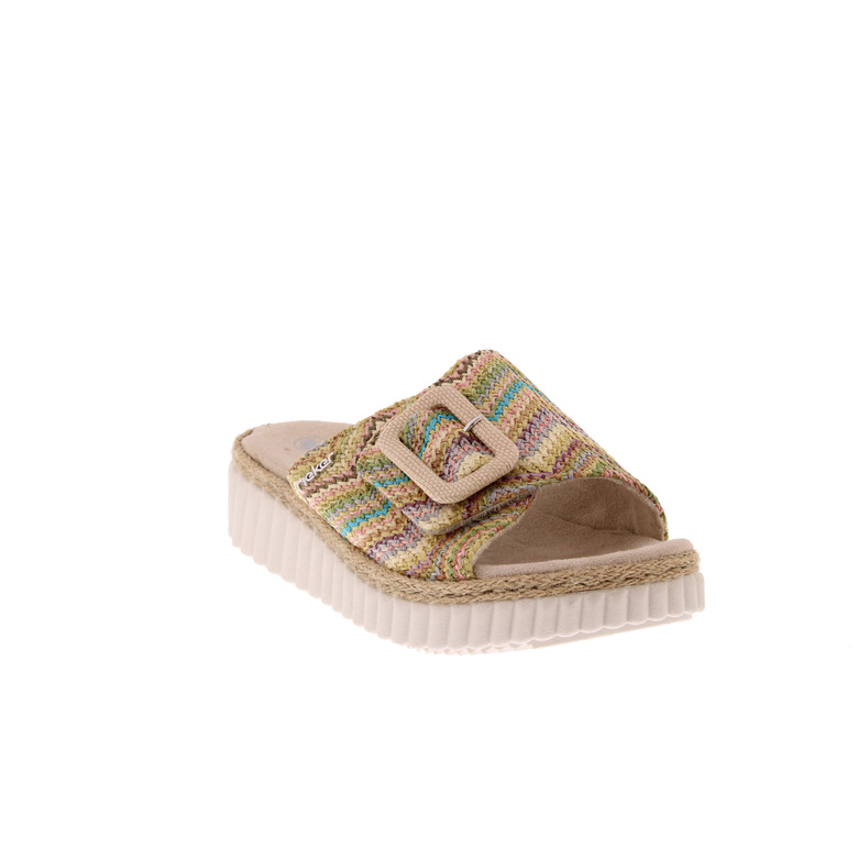 Rieker slippers metallic 2