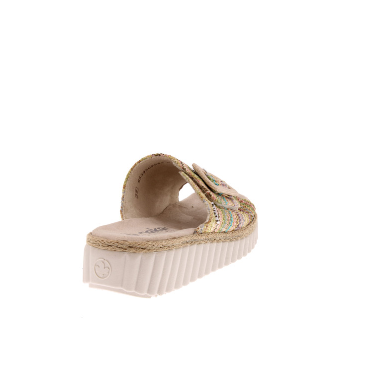 Rieker slippers metallic 4