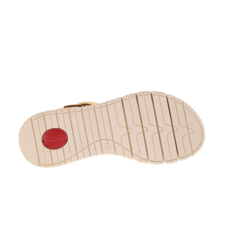 Tamaris Comfort sandalen camel 5