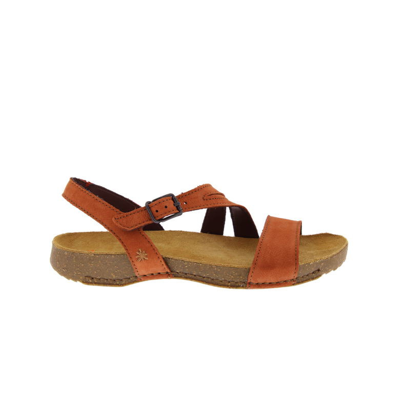 Art sandalen oranje 1