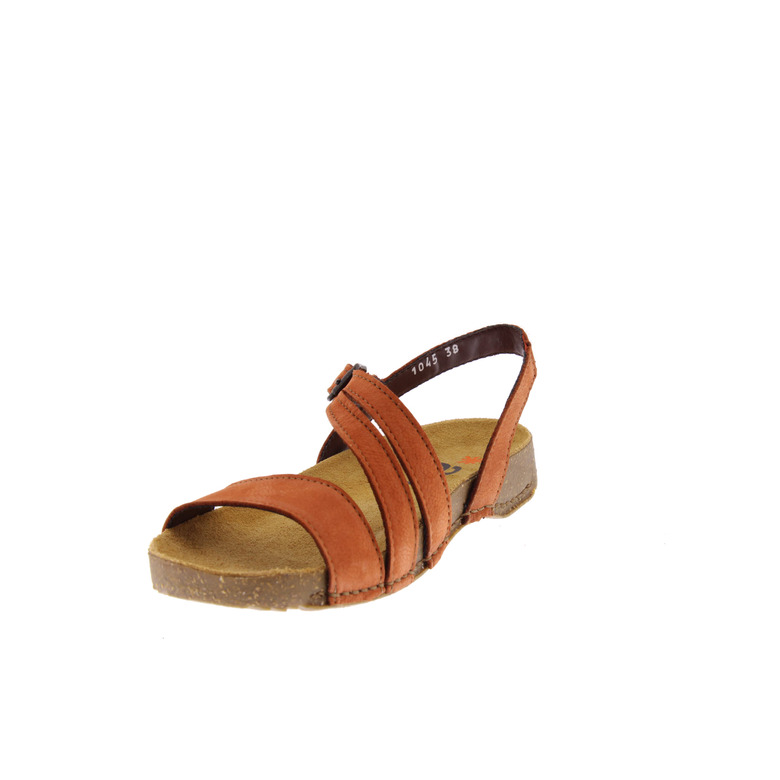 Art sandalen oranje 3
