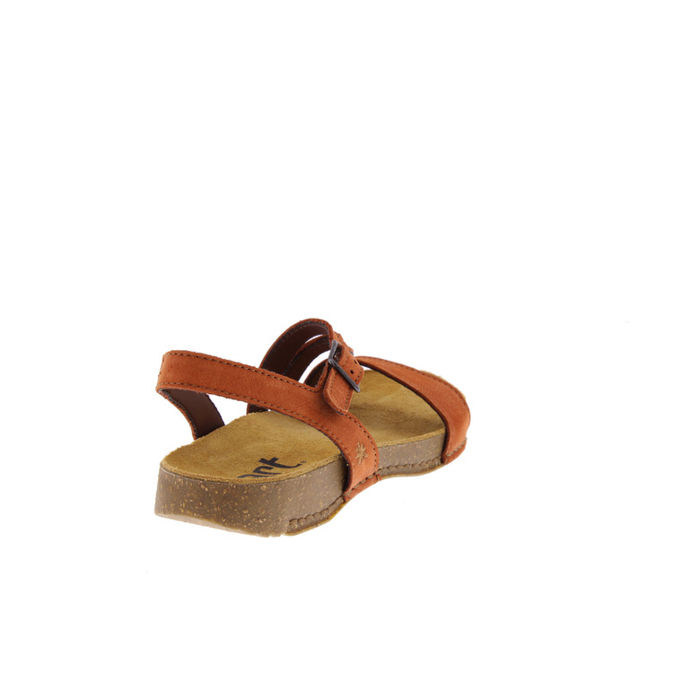 Art sandalen oranje 4