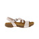 Art sandalen ecru 1