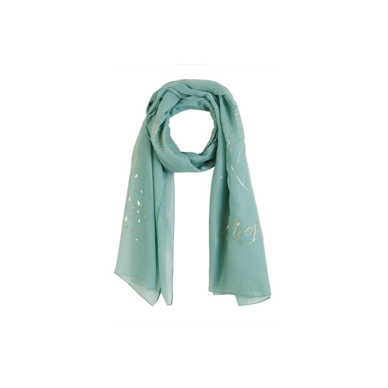 Lollipops scarf green 1
