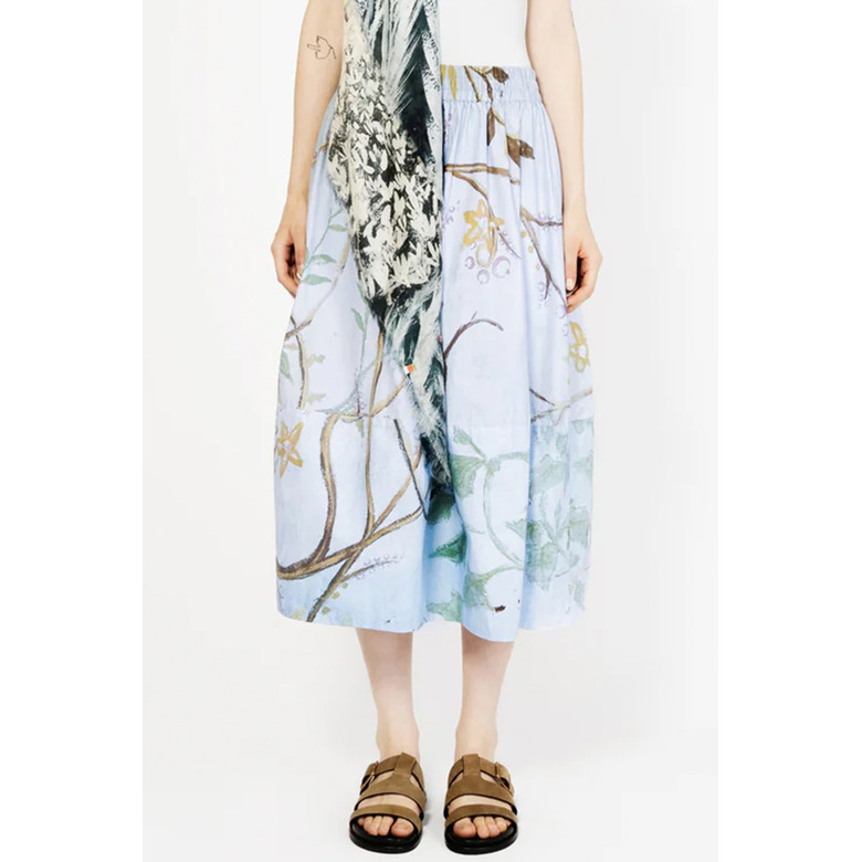 Talking Walls rok blauw 2