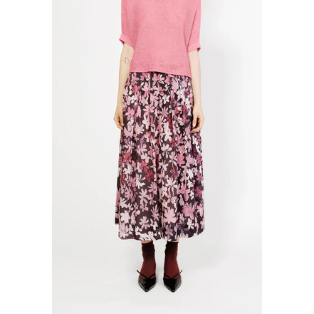 Talking Walls skirt violet