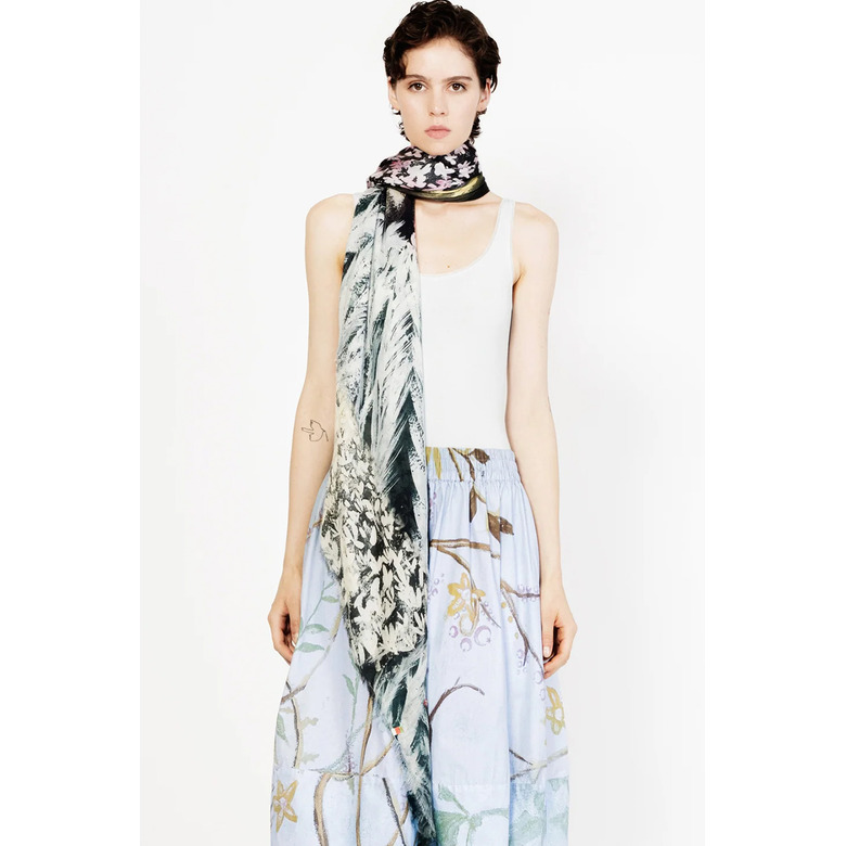 Talking Walls scarf multicolor 2