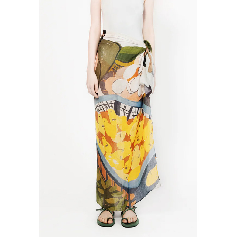 Talking Walls scarf multicolor 2