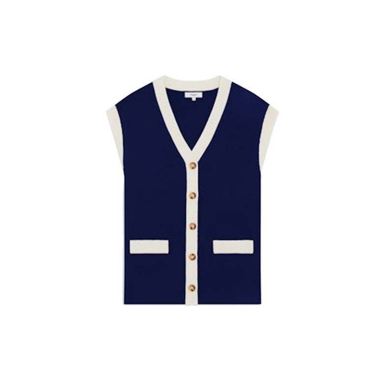 Suncoo cardigan blauw 1