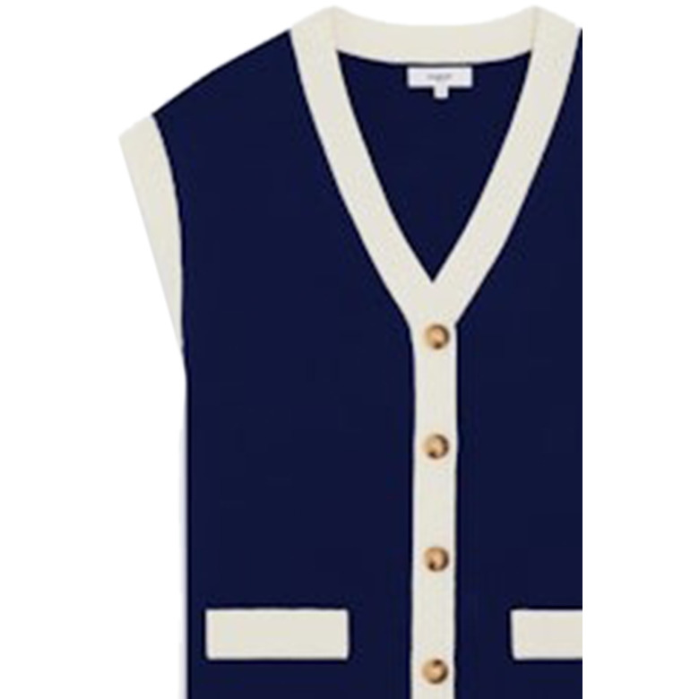 Suncoo cardigan blauw 2