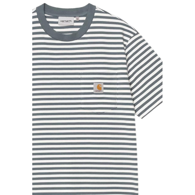 Carhartt Wip t-shirt blauw 2