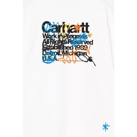 Carhartt Wip t-shirt wit