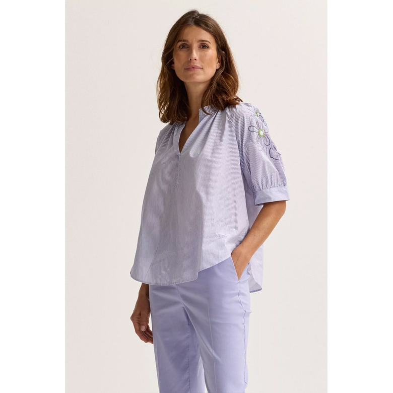 Mayerline blouse lila 2