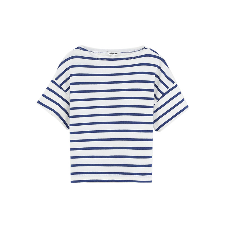 Bellerose t-shirt blauw 1