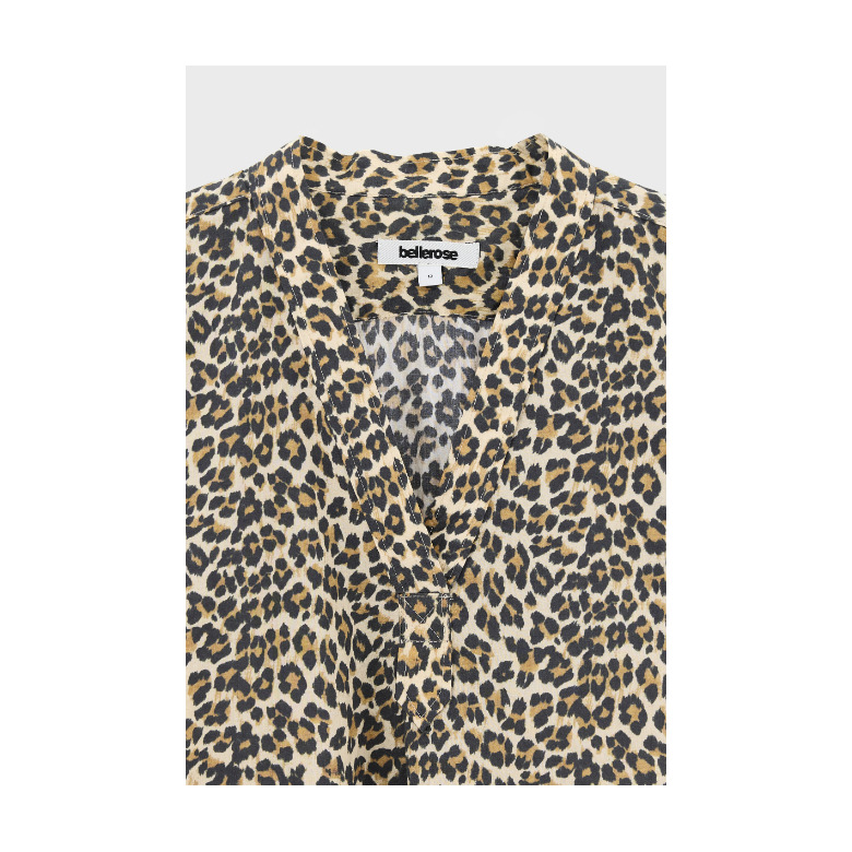 Bellerose jurk beige 2