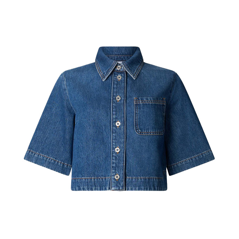 Liu Jo Jeans Blue Denim blouse jeans 1