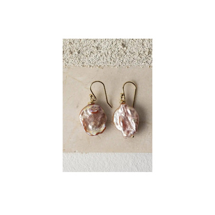 Murielle Perrotti boucles d'oreilles rose gold