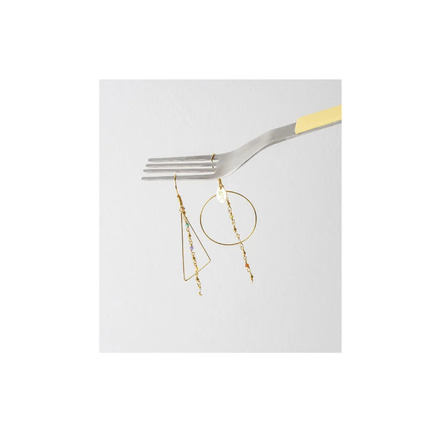 Murielle Perrotti boucles d'oreilles or