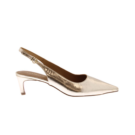 Pedro Miralles slingbacks gold