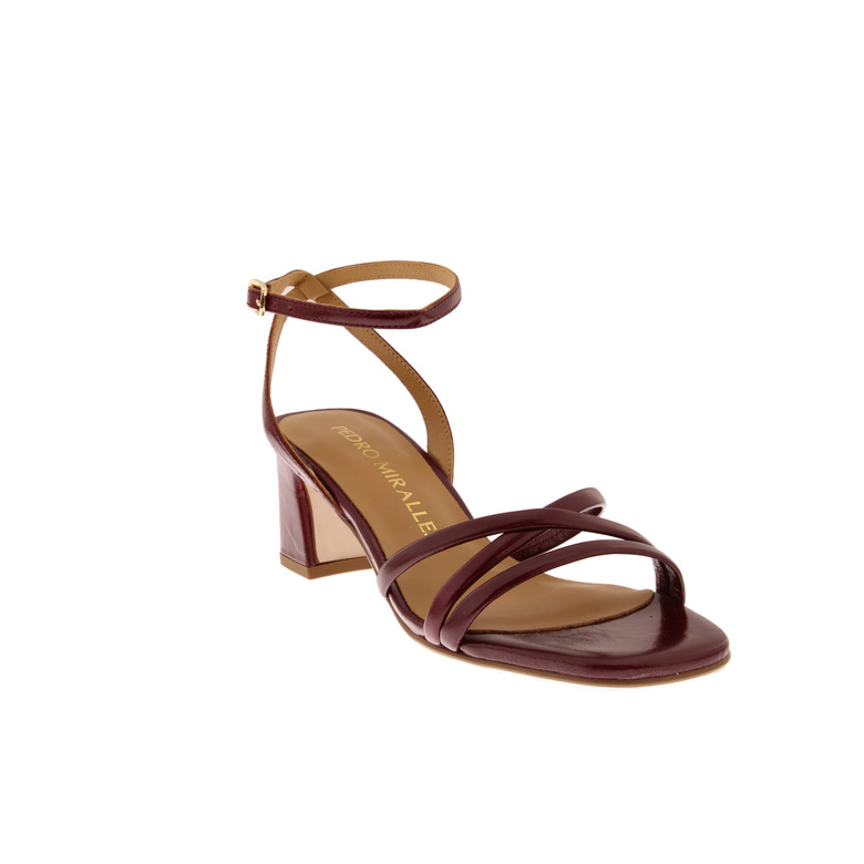 Pedro Miralles sandals bordeaux 2