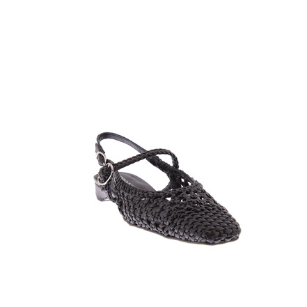 Pedro Miralles slingbacks black