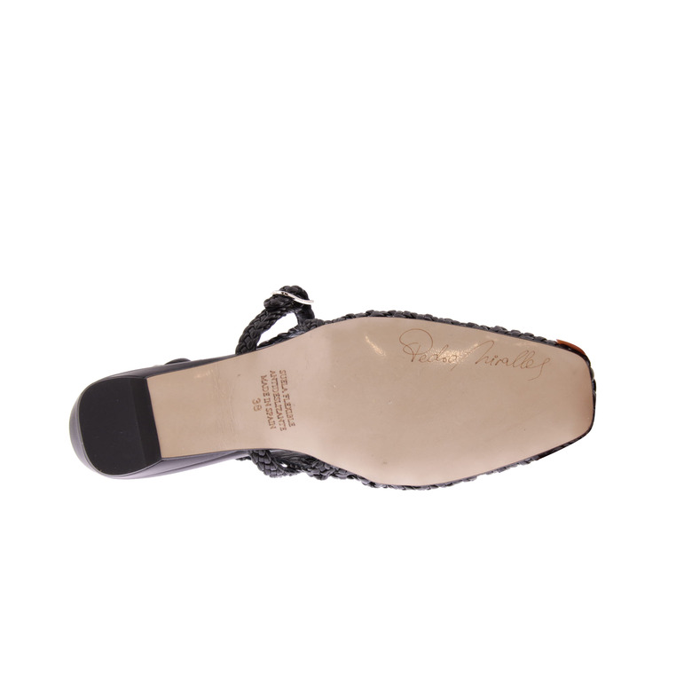Pedro Miralles slingbacks black 5