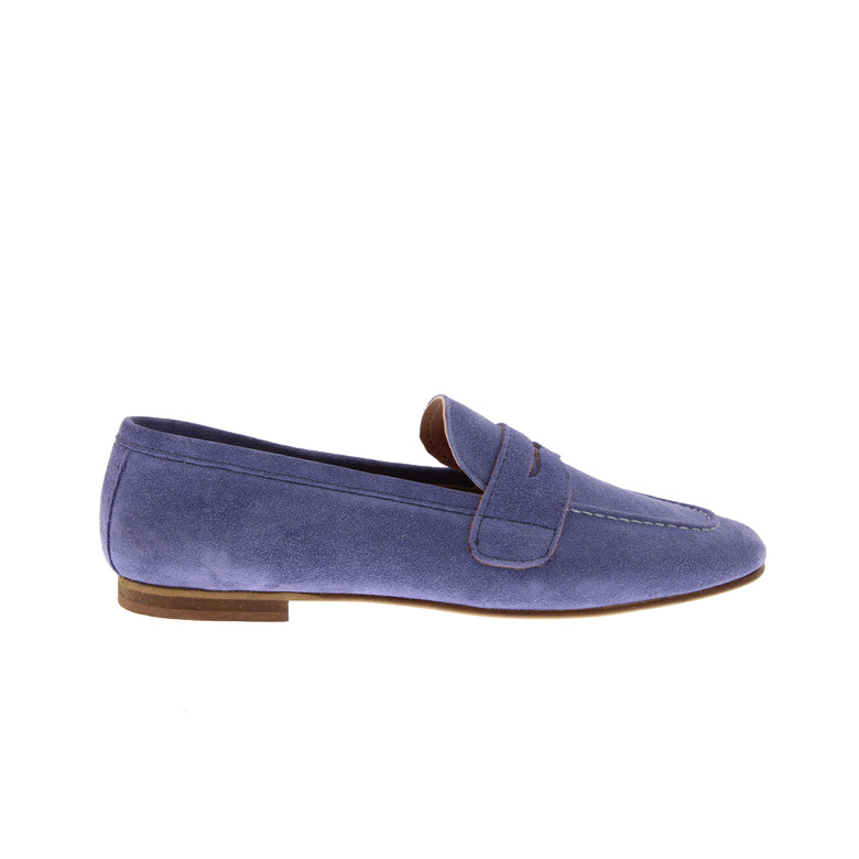 Barbara Brera mocassins et loafers bleu 1
