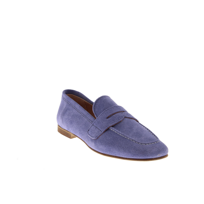 Barbara Brera mocassins et loafers bleu 2