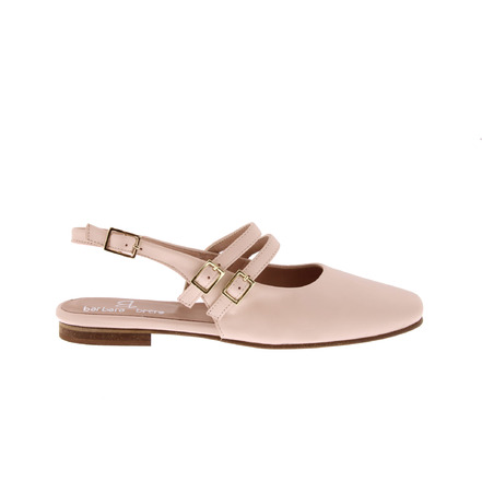 Barbara Brera slingbacks nude