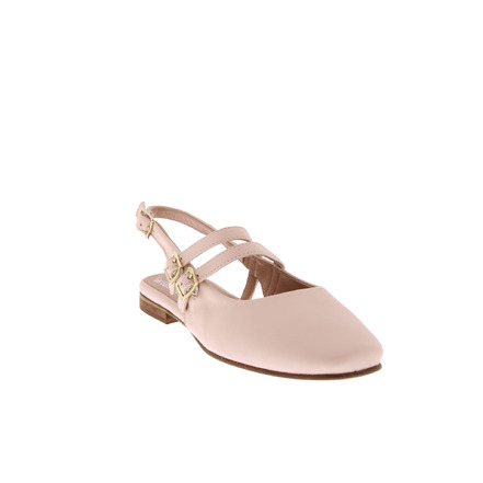 Barbara Brera slingbacks nude