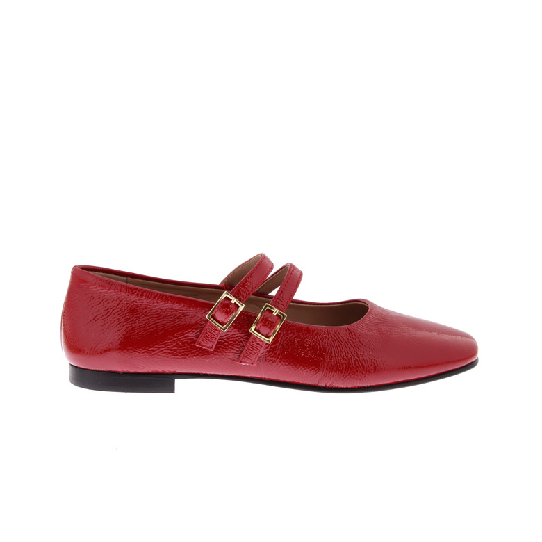 Barbara Brera ballerines rouge 1