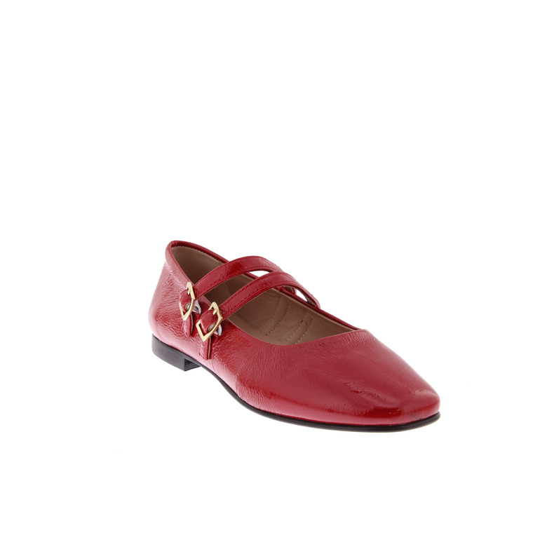 Barbara Brera ballerines rouge 2