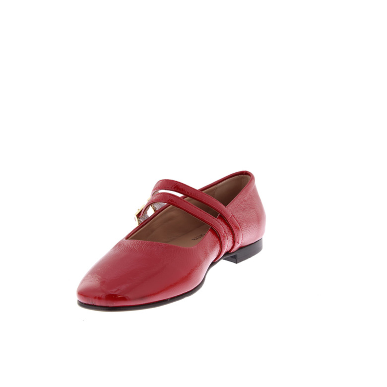 Barbara Brera ballerines rouge 3
