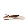 Miss Olivia slingbacks goud 1