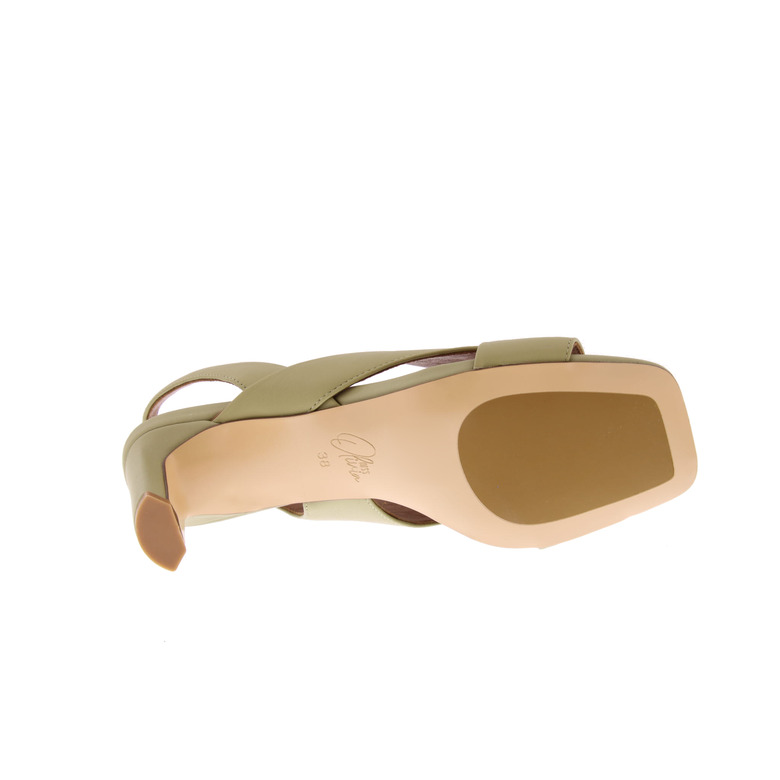 Miss Olivia sandalen groen 5