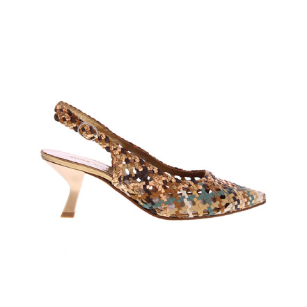 Pons Quintana slingbacks multicolor