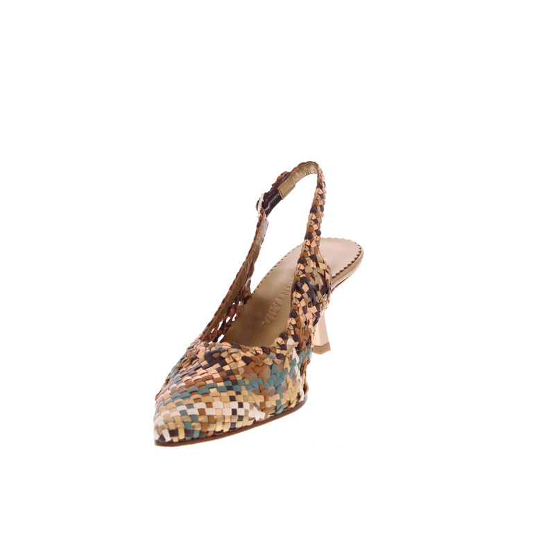 Pons Quintana slingbacks multi color 3
