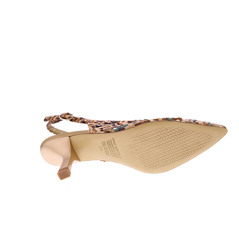 Pons Quintana slingbacks multi color 5
