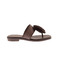 Noa Harmon thong slippers brown 1