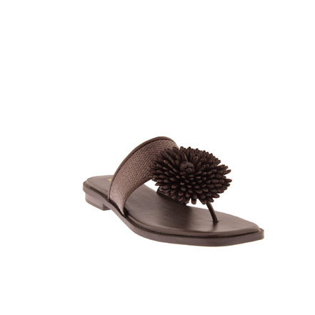 Noa Harmon thong slippers brown