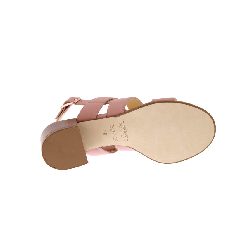 Atelier Content sandalen rosa 5
