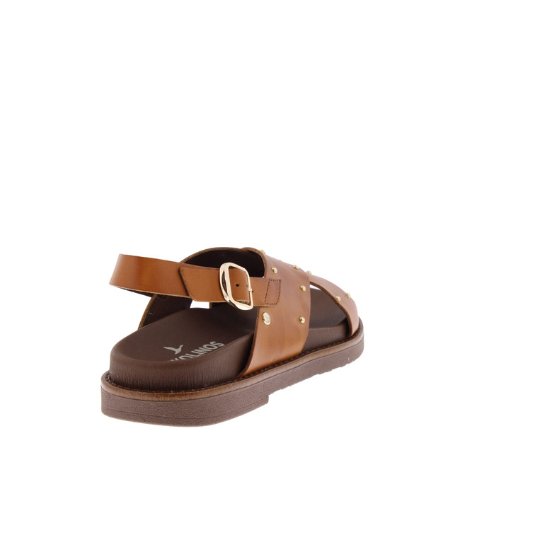 Pikolinos sandalen cognac 4