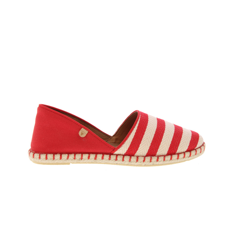 Verbenas espadrilles rood 1