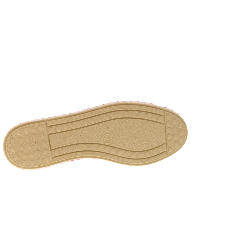 Verbenas espadrilles rood 5