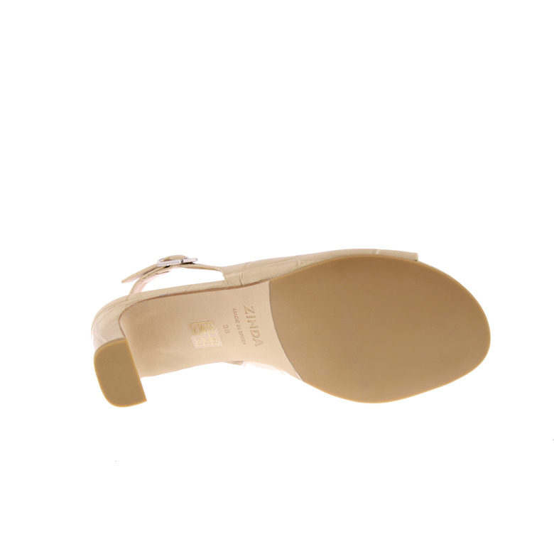 Zinda sandalen beige 5