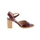 Zinda sandalen bordeaux 1