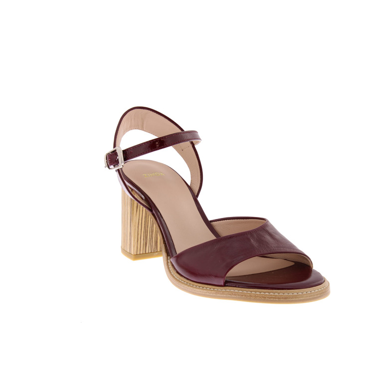 Zinda sandalen bordeaux 2