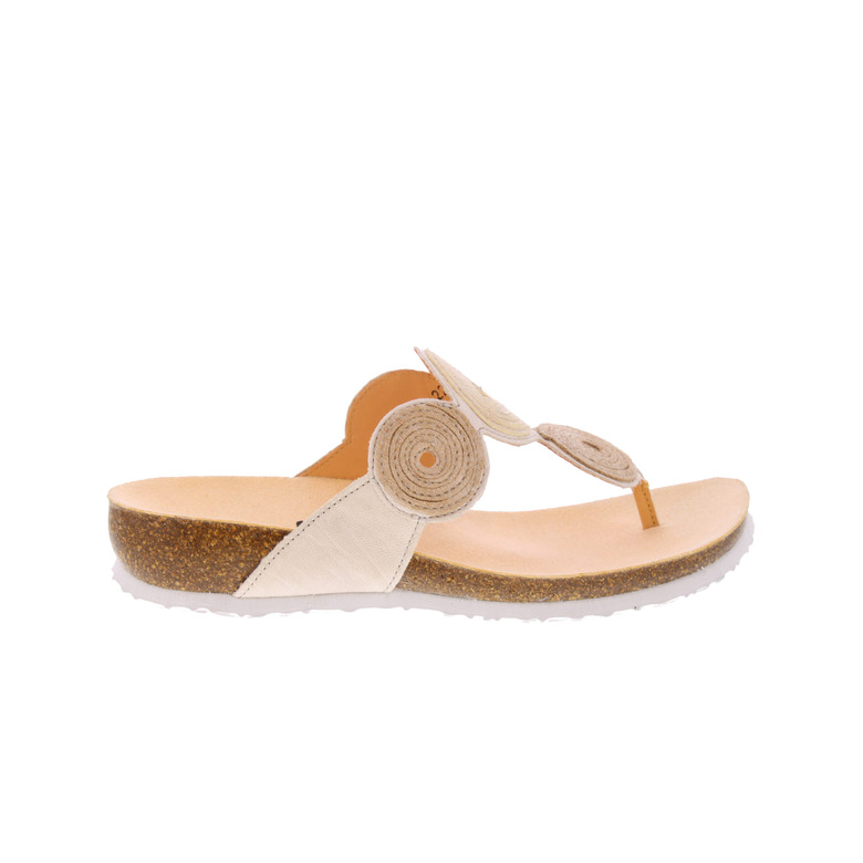 Think! slippers ecru 1