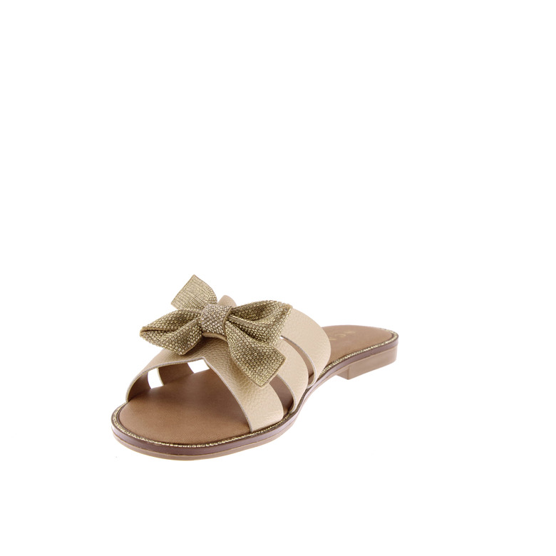 Scapa slippers goud 3