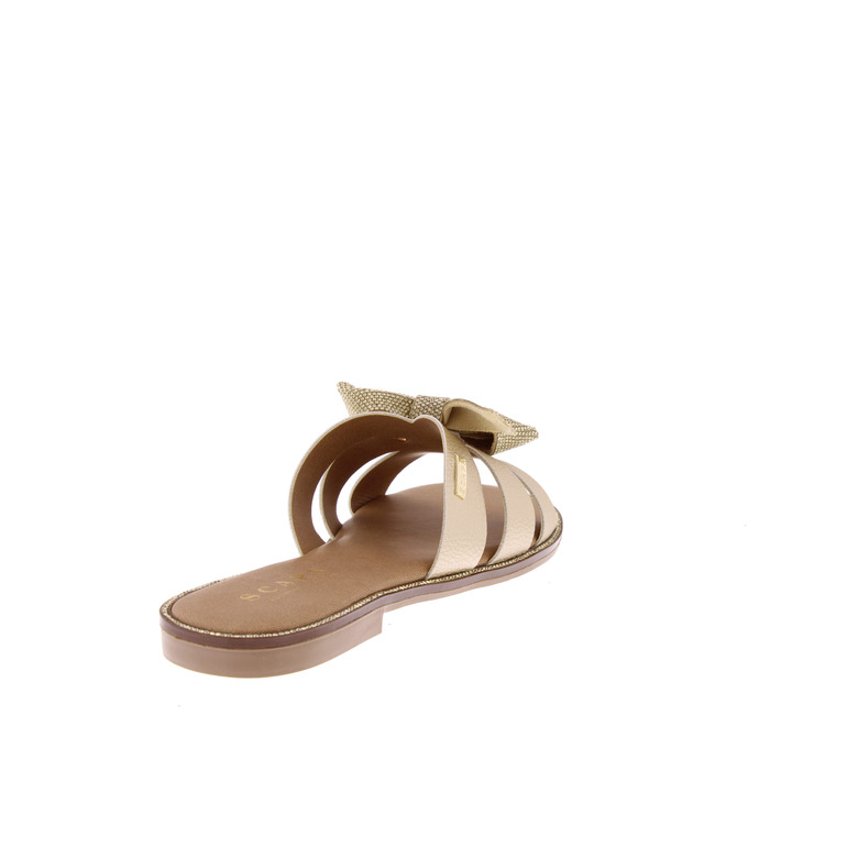 Scapa slippers goud 4
